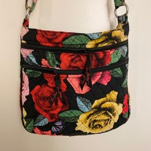VERA BRADLEY Crossbody in **RARE** HAVANA ROSE